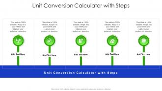 Unit Conversion Calculator With Steps In Powerpoint And Google Slides Cpp