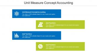Unit Measure Concept Accounting Ppt Powerpoint Presentation Styles Brochure Cpb