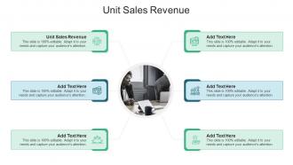 Unit Sales Revenue In Powerpoint And Google Slides Cpb