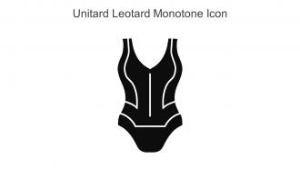 Unitard Leotard Monotone Icon In Powerpoint Pptx Png And Editable Eps Format