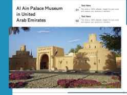 United Arab Emirates Architectural Landmark Destination National Currency