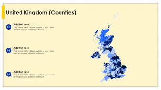 United Kingdom Counties PU Maps SS