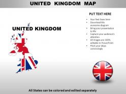 United kingdom country powerpoint maps