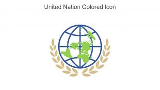 United Nation Colored Icon In Powerpoint Pptx Png And Editable Eps Format