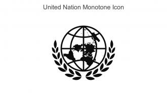 United Nation Monotone Icon In Powerpoint Pptx Png And Editable Eps Format