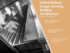 United nations image showing building architecture