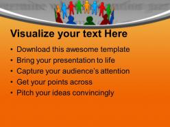 United people teamwork concept powerpoint templates ppt backgrounds for slides 0113
