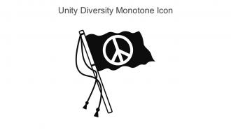 Unity Diversity Monotone Icon In Powerpoint Pptx Png And Editable Eps Format