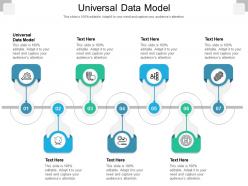 Universal data model ppt powerpoint presentation summary picture cpb