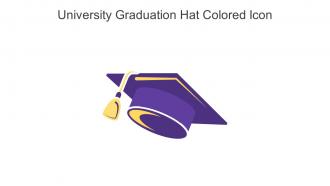 University Graduation Hat Colored Icon In Powerpoint Pptx Png And Editable Eps Format