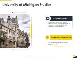 University of michigan studies corporate leadership ppt model pictures