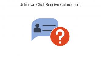 Unknown Chat Receive Colored Icon In Powerpoint Pptx Png And Editable Eps Format