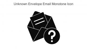 Unknown Envelope Email Monotone Icon In Powerpoint Pptx Png And Editable Eps Format