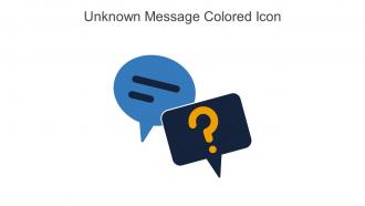 Unknown Message Colored Icon In Powerpoint Pptx Png And Editable Eps Format
