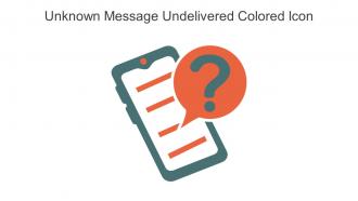 Unknown Message Undelivered Colored Icon In Powerpoint Pptx Png And Editable Eps Format