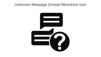 Unknown Message Unread Monotone Icon In Powerpoint Pptx Png And Editable Eps Format