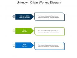 Unknown origin workup diagram ppt powerpoint presentation model graphics download cpb