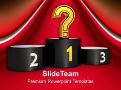 Unknown winner on podium powerpoint templates ppt themes and graphics 0213