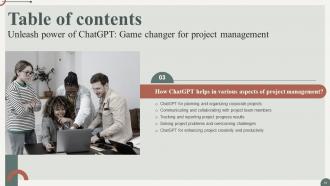 Unleash Power Of ChatGPT Game Changer For Project Management ChatGPT CD Designed Pre-designed