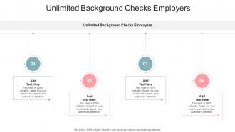 Unlimited Background Checks Employers In Powerpoint And Google Slides Cpb