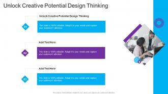 Unlock Creative Potential Design Thinking In Powerpoint And Google Slides Cpb