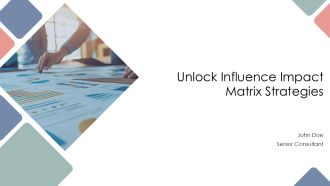 Unlock Influence Impact Matrix Strategies PPT Sample AT