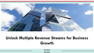 Unlock Multiple Revenue Streams For Business Growth PPT Summary AT