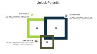 Unlock potential ppt powerpoint presentation gallery structure cpb
