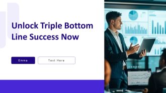 Unlock Triple Bottom Line Success Now PPT Outline AT