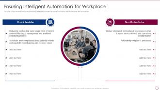Unlocking Business Infrastructure Capabilities Ensuring Intelligent Automation For Workplace