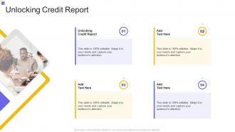 Unlocking Credit Report In Powerpoint And Google Slides Cpb