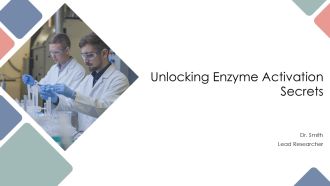 Unlocking Enzyme Activation Secrets PPT Sample AT