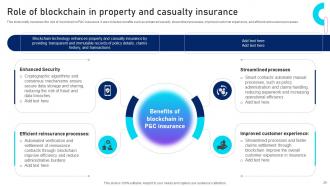 Unlocking Innovation Blockchains Potential In Insurance Powerpoint Presentation Slides BCT CD V Editable Professionally
