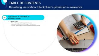 Unlocking Innovation Blockchains Potential In Insurance Powerpoint Presentation Slides BCT CD V Appealing Professionally