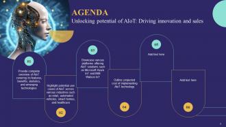 Unlocking Potential Of AIoT Driving Innovation And Sales Powerpoint Presentation Slides IoT CD Downloadable Analytical
