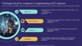 Unlocking Potential Of AIoT Driving Innovation And Sales Powerpoint Presentation Slides IoT CD Visual Analytical