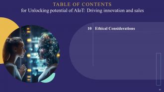 Unlocking Potential Of AIoT Driving Innovation And Sales Powerpoint Presentation Slides IoT CD Adaptable Multipurpose