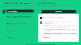 Unlocking Potential Of Recruitment With ChatGPT CD Editable Unique