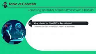 Unlocking Potential Of Recruitment With ChatGPT CD Graphical Unique
