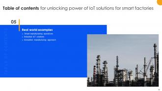 Unlocking Power Of IoT Solutions For Smart Factories Powerpoint Presentation Slides IoT CD Researched Idea