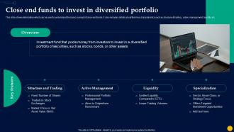 Unlocking Power Of Mutual Close End Funds To Invest In Diversified Portfolio Fin SS
