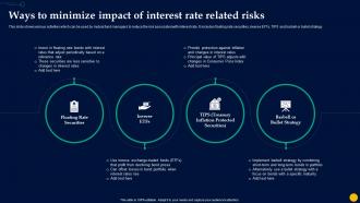 Unlocking Power Of Mutual Ways To Minimize Impact Of Interest Rate Related Risks Fin SS