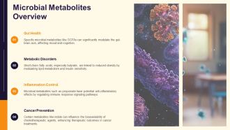 Unlocking Roles Of Microbial Metabolites In Health PPT PowerPoint AT Content Ready Aesthatic