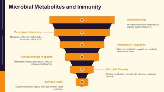 Unlocking Roles Of Microbial Metabolites In Health PPT PowerPoint AT Compatible Aesthatic