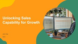 Unlocking Sales Capability For Growth PPT Summary AT