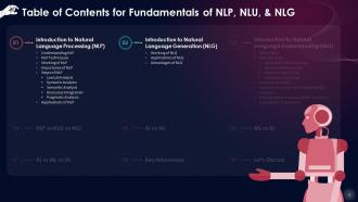 Unlocking The Fundamentals Of NLP NLU And NLG Training Ppt Interactive Impressive