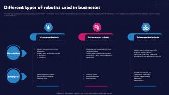 Unlocking The Impact Of Technology Different Types Of Robotics Used In Businesses