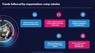 Unlocking The Impact Of Technology Trends Followed By Organisations Using Robotics