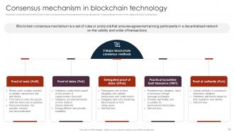 Unlocking The Power Of Blockchain An Introduction And Use Cases BCT CD V Graphical Unique
