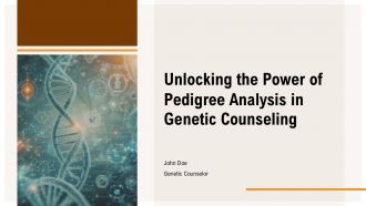 Unlocking The Power Of Pedigree Analysis In Genetic Counseling PPT Summary ACP